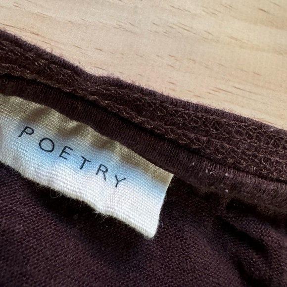 Poetry Linen Jersey T Shirt - Picture 2 of 3